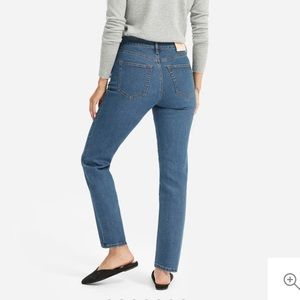 EVERLANE stretch high rise cigarette jeans